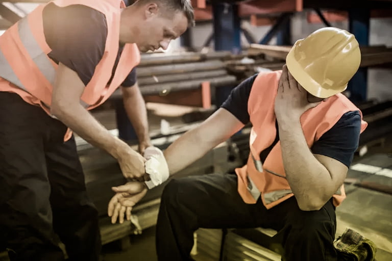 acidentes de trabalho